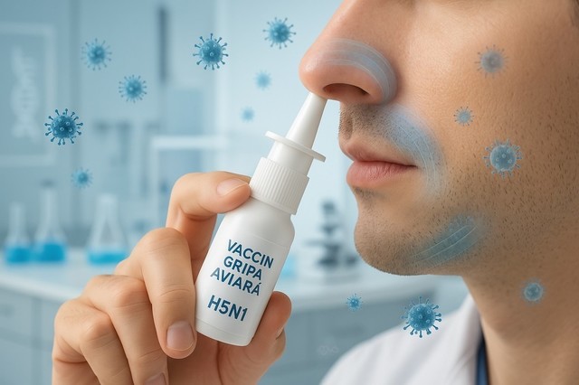 Un vaccin experimental cu administrare nazală ar putea oferi imunitate extinsă împotriva gripei aviare