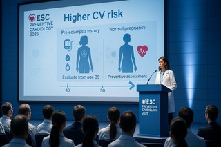 Congresul de Cardiologie Preventivă ESC 2025: Preeclampsia, asociată cu apariţia mai timpurie şi incidenţa crescută a factorilor de risc cardiovasculari