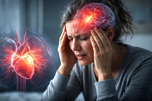 Stresul cerebral asociat cu depresia şi anxietatea este legat de un risc mai mare de boli cardiovasculare, arată un nou studiu