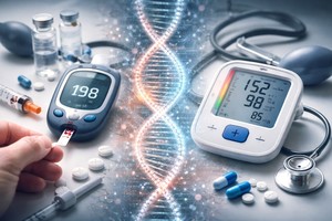 A fost identificată o legătură genetică între diabetul de tip 2 şi hipertensiunea arterială
