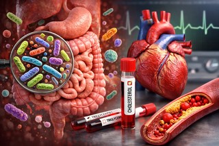 Microbiomul intestinal, asociat cu un precursor al bolilor cardiovasculare
