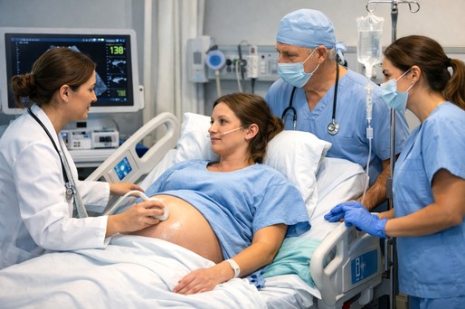 Premieră medicală: Intervenţie prenatală pentru o tumoră vasculară severă, realizată pentru prima dată în această afecţiune