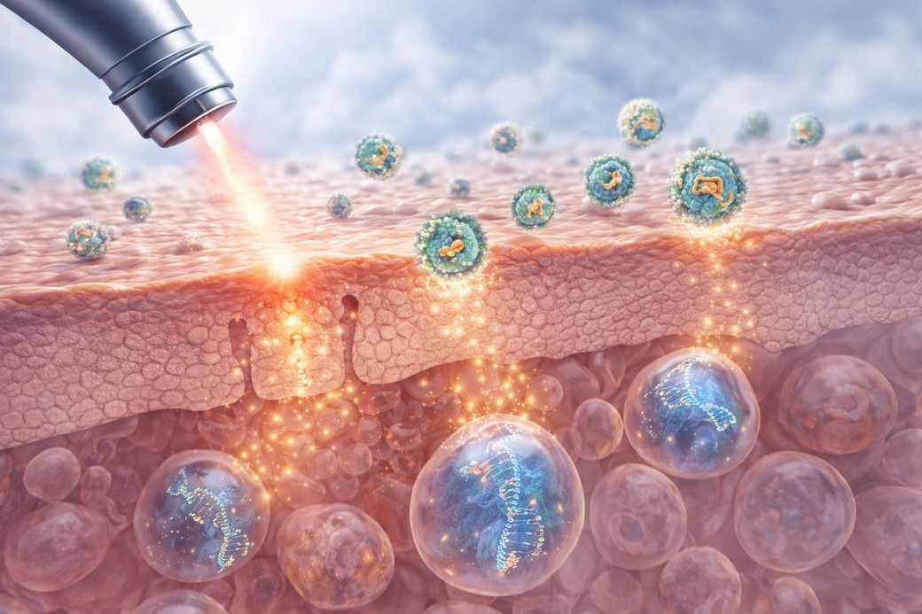 Prima terapie genică aplicabilă direct pe piele, dezvoltată de cercetători
