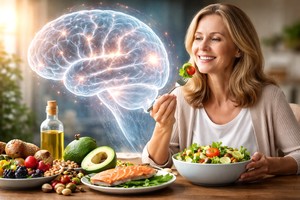Un regim alimentar, asociat cu o evoluţie mai lentă a modificărilor din creier odată cu vârsta
