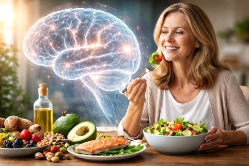Un regim alimentar, asociat cu o evoluţie mai lentă a modificărilor din creier odată cu vârsta