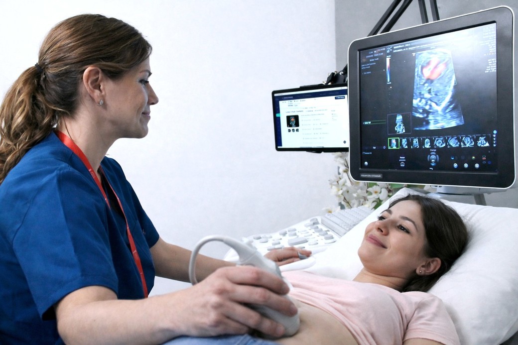 Un instrument cu inteligenţă artificială pentru ecografii prenatale a primit autorizare în SUA