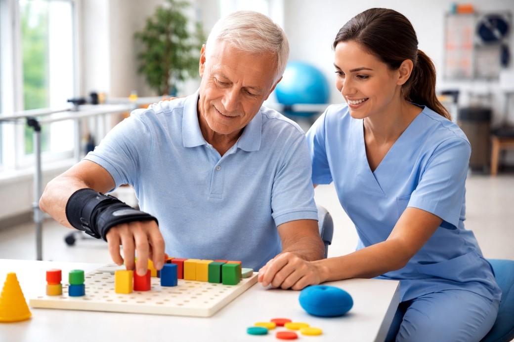 Antrenarea braţului mai puţin afectat poate accelera recuperarea după AVC