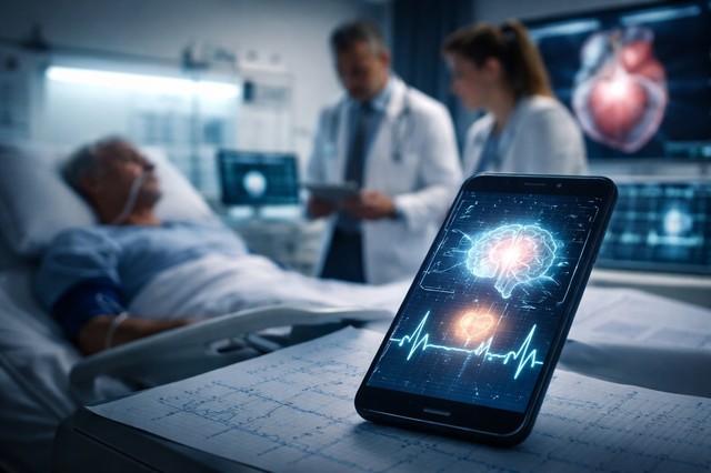 Poza pentru articolul Inteligenţa artificială, mai precisă decât metodele standard în diagnosticarea unor tipuri de infarct miocardic