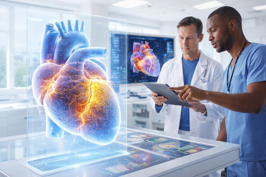 VIDEO Tehnologia „geamănului digital” poate îmbunătăţi semnificativ tratamentul tulburărilor de ritm cardiac