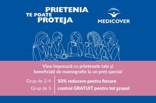 Mamografia este un gest de grijă pentru tine şi pentru prietenele tale