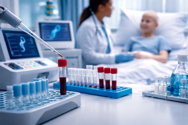 微生物の DNA に基づく血液検査は白血病の子供の重篤な感染症を予測できる