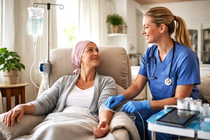 Studiu pilot în Statele Unite pentru administrarea chimioterapiei la domiciliu. Ce indică rezultatele